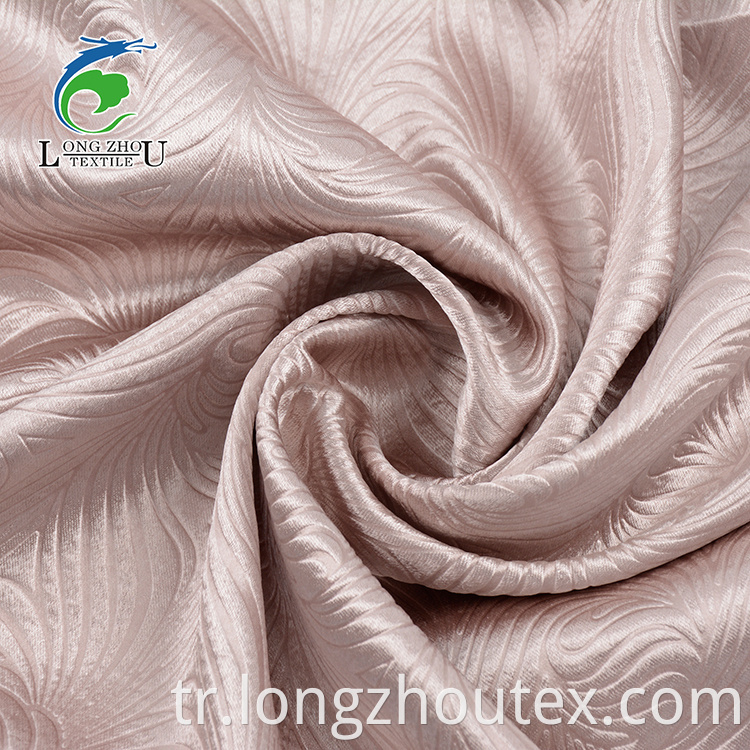 False Twist Satin Fabric Emboss Fabric